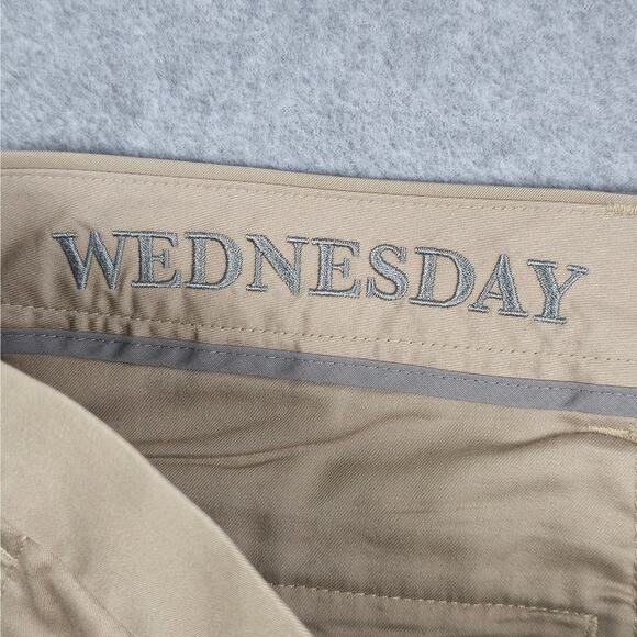 Bonobos 35x32 Beige Wednesday Slim Chino Flat Front Dress Pants - Picture 10 of 16